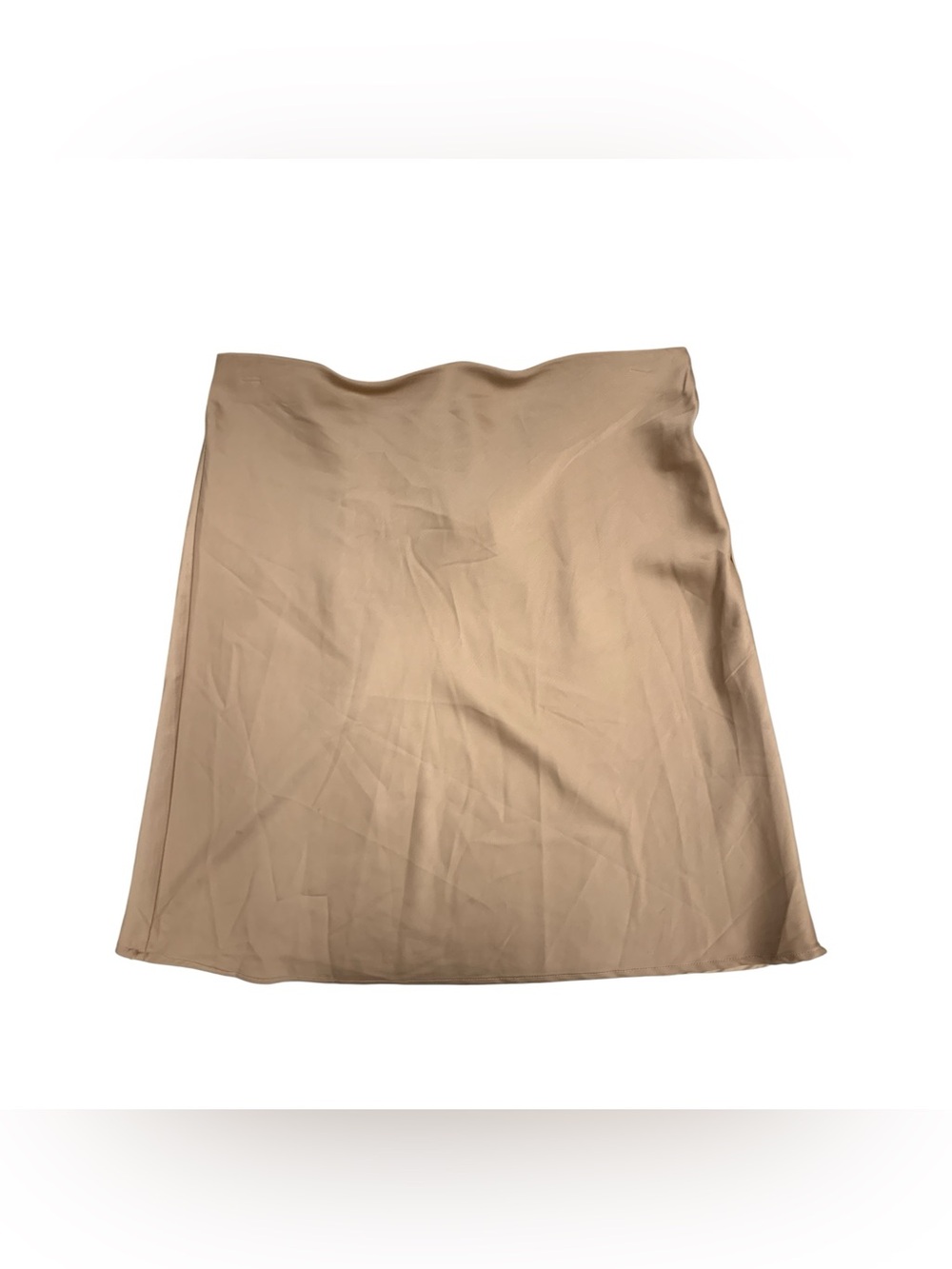 Rachel Zoe Neutral Tan A-Line Skirt Size S